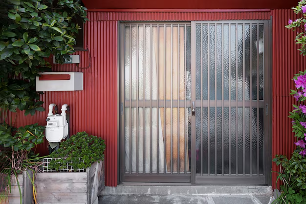 Modern Exterior Iron Doors Transforming Contemporary Home Entrances
